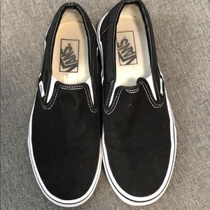 VANS black slip on classics